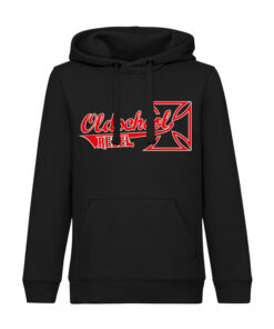 Old school Herren Hoodie Oldschoolrebel Logo